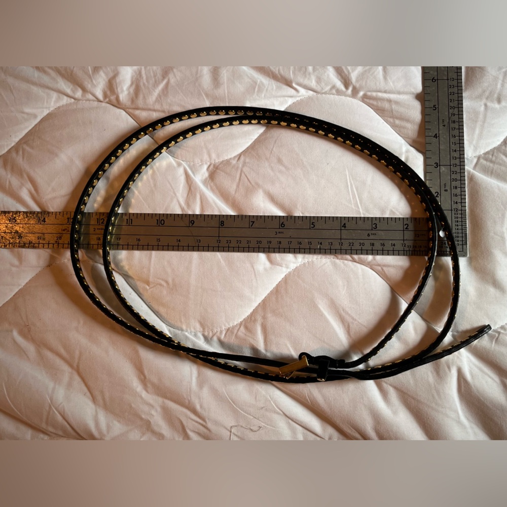 Leather Double Wrap Belt - Picture 4 of 7